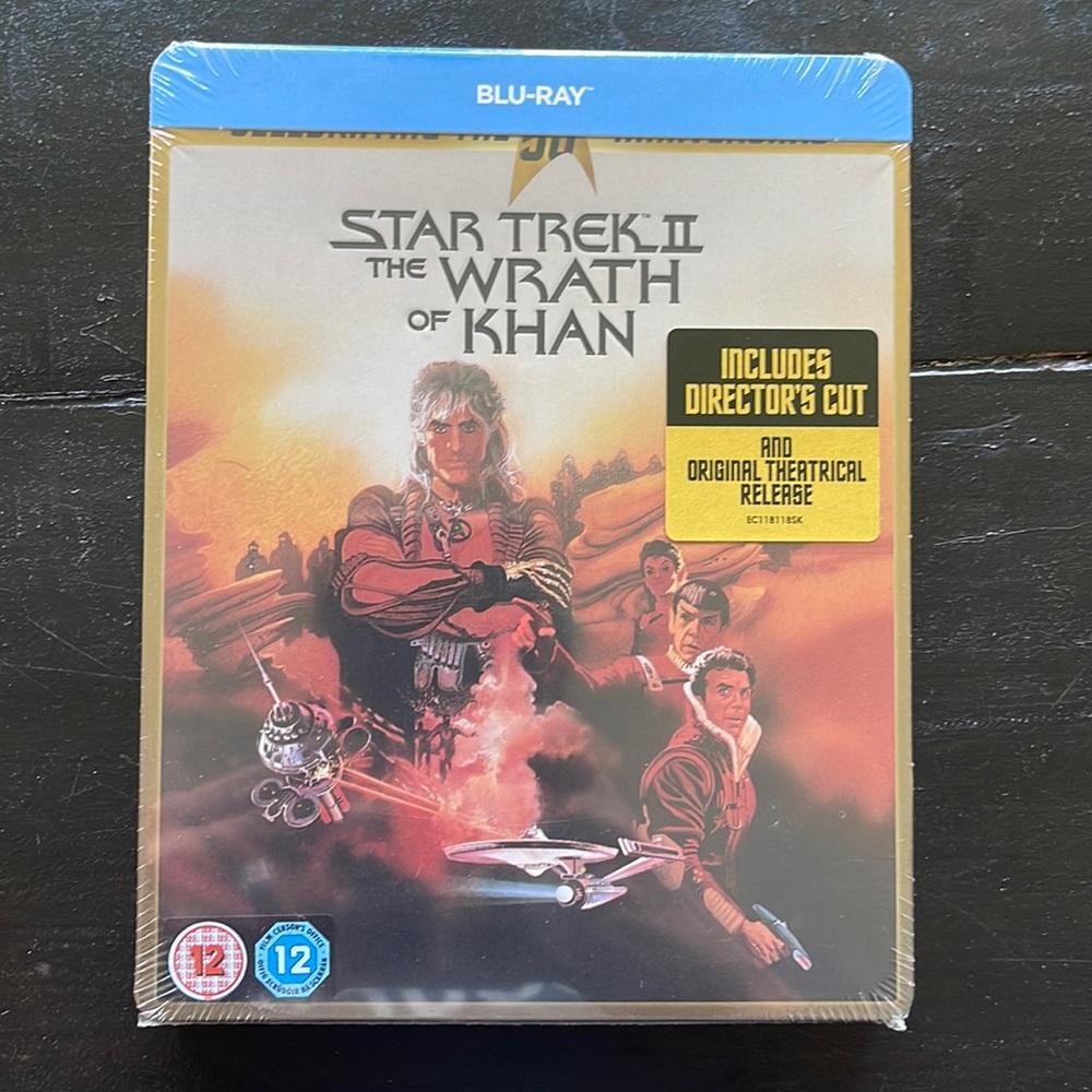 Star Trek 11 the wrath of khan steel book